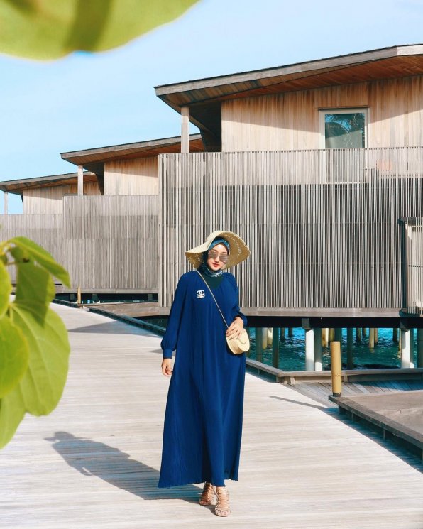 Dian Pelangi di Maladewa (Instagram/@dianpelangi)