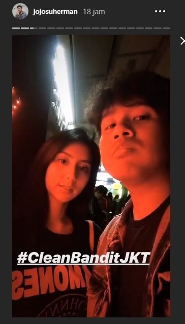 Joshua Suherman dan Clairine Christabel. (Instagram/@jojosuherman)