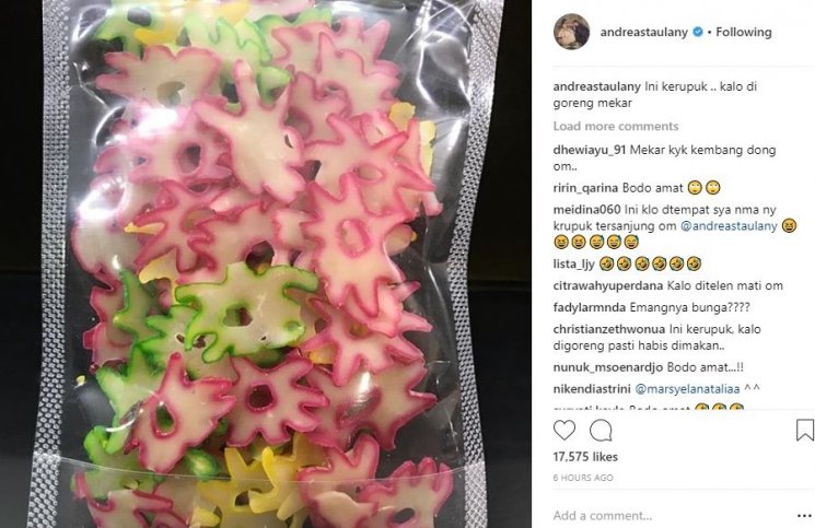 Screenshot postingan Instagram Andre Taulany. (Instagram/@andreastaulany)