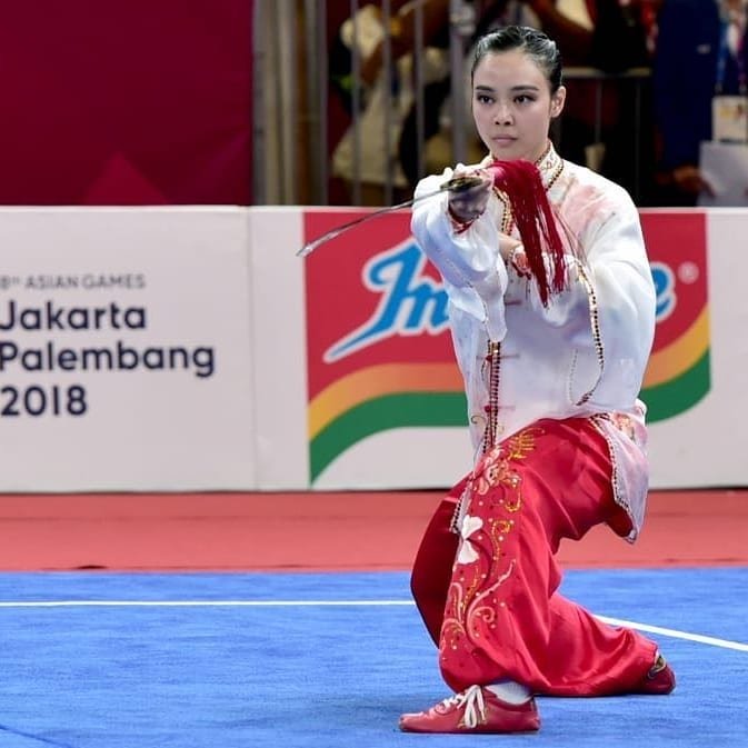 Lindswell Kwok. (Instagram/@jokowi)