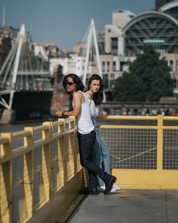 Edward Akbar dan Kimberly Ryder. (Instagram/@kimbrlyryder)