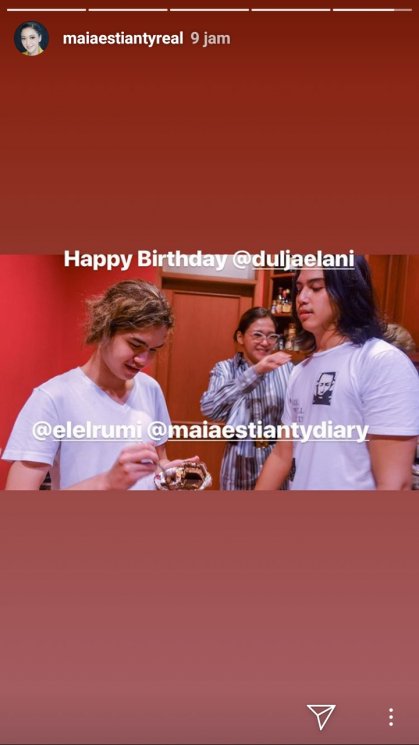 Dul Jaelani, El Rumi dan Maia Estianty (Instagram/@maiaestiantyreal)