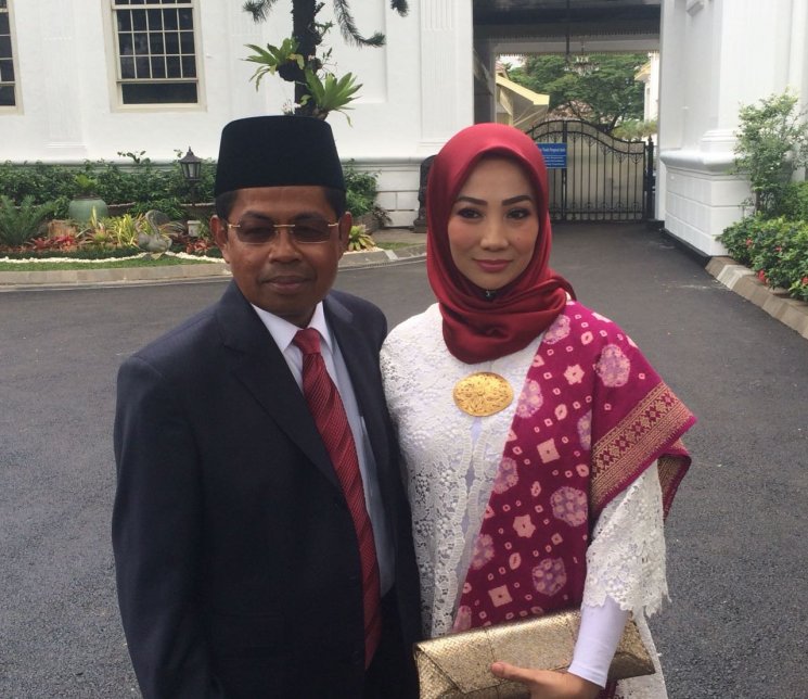 Idrus Marham dan Ridho Ekasari. (Sekretariat Kabinet)