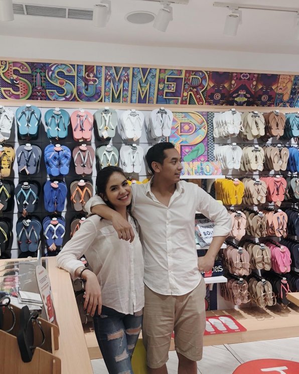 Steffi Zamora dan Ibnu Riza. (Instagram/@steffizamoraaa)