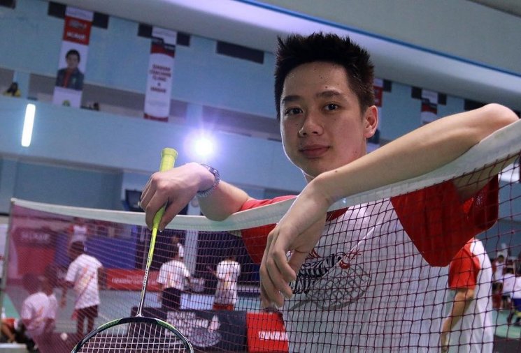 Kevin Sanjaya. (Instagram/@kevin_sanjaya)