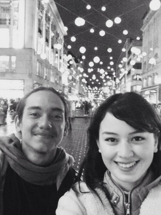 Kimberly Ryder dan Adipati Dolken. (Instagram/@kimberlyryder)