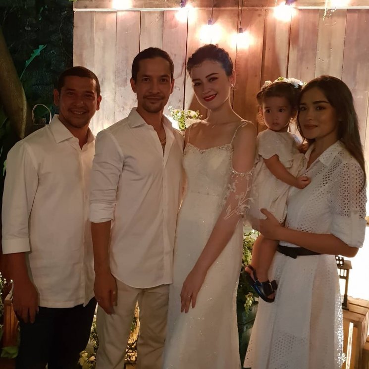 Resepsi Kimberly dan Edward (Instagram/@abishalom234sc)