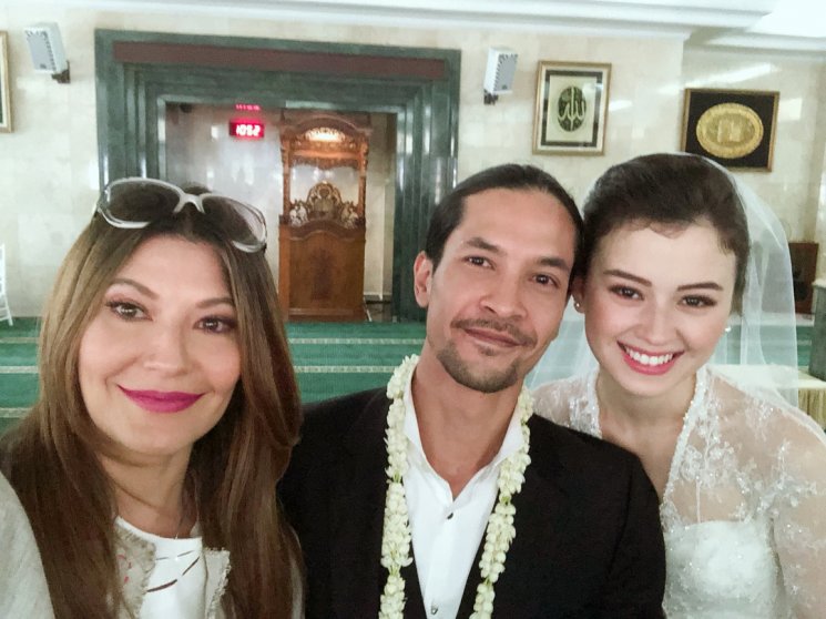 Edward Akbar, Kimberly Ryder, dan Tamara Bleszynski (Instagram/@tamarableszynskiofficial)