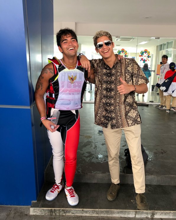 Al Ghazali dan Aero Aswar. (Instagram/@alghazali7)