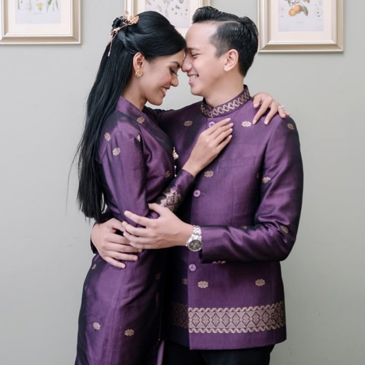 Ge Pamungkas dan Anastasia Herzigova. (Instagram/@kykuu)