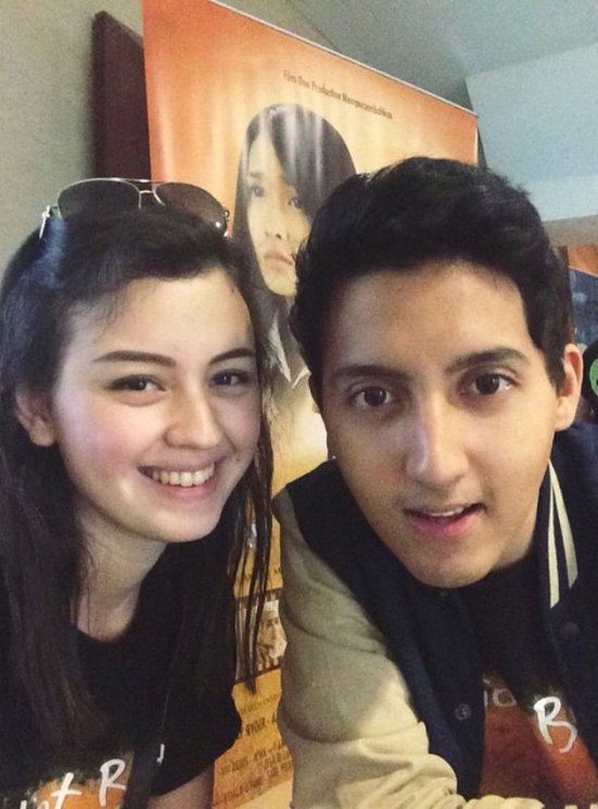 Kimberly Ryder dan Aaron Shahab. (Instagram/@aaronshahab)
