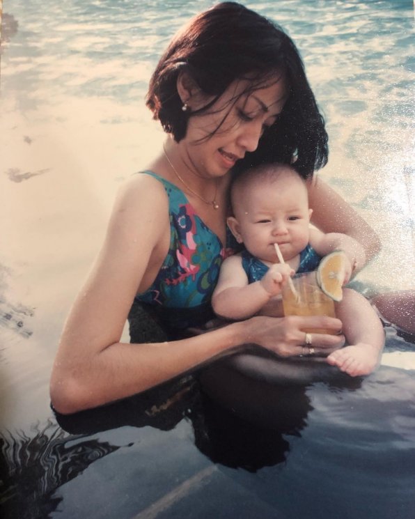 Kimberly Ryder dan Irvina Ryder (Instagram/@irvinaryder)