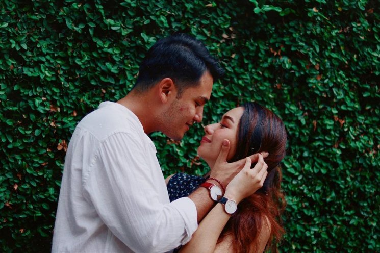 Adzana Bing Slamet dan Rizky Alatas. (Instagram/@adzanabs)