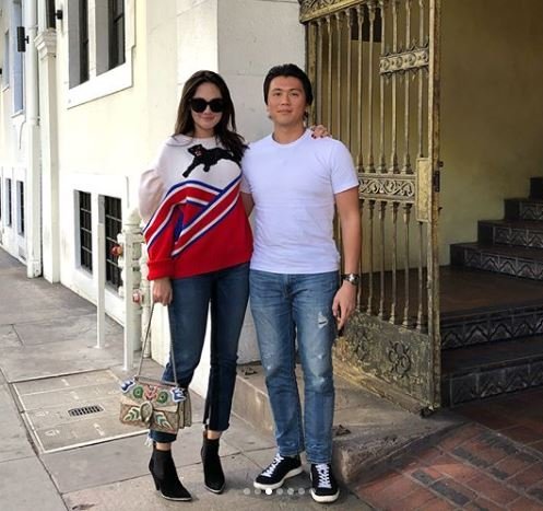 Luna Maya dan Reino Barack. (Instagram/@lunamaya)