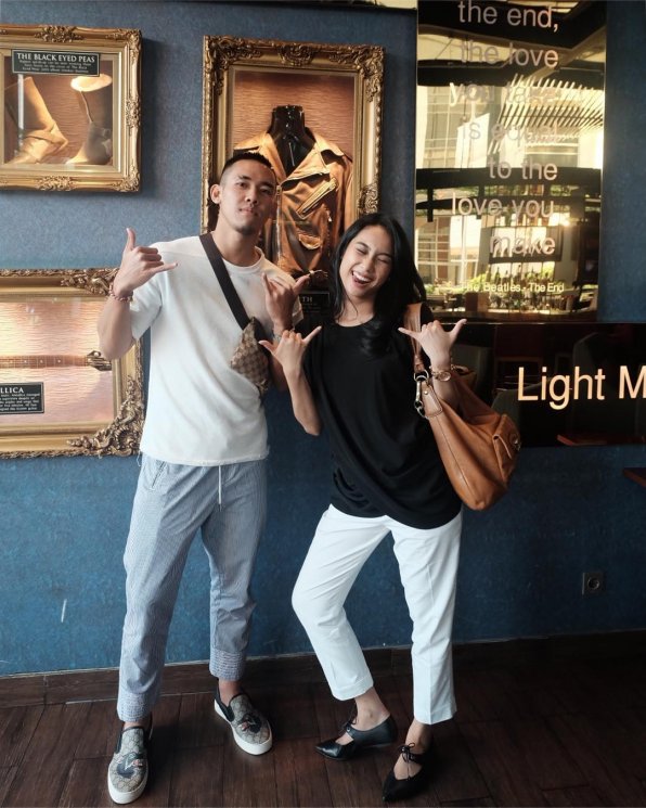 Shabrina Ayu dan Ryuji Utomo  (Instagram/@shabrinaar)