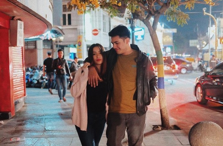 Adzana Bing Slamet dan Rizky Alatas. (Instagram/@rizkyalatas)