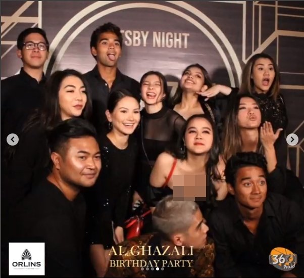 Perayaan ulang tahun Al Ghazali. (Instagram/@alghazali7)