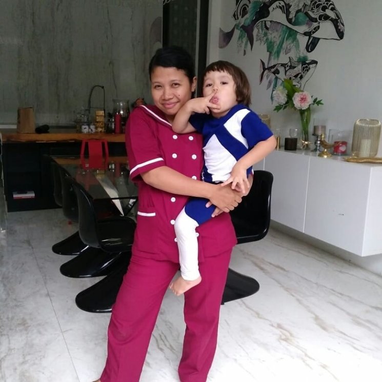 Purwati bersama El Barack. (Instagram/@purwat.i)