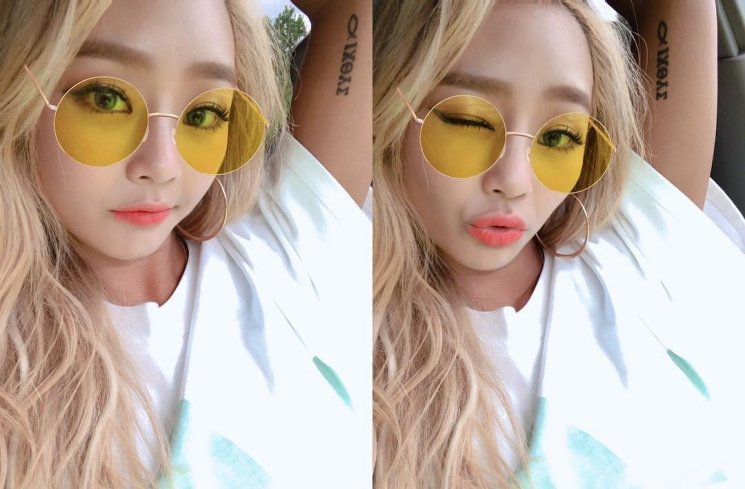 Hyorin. (Instagram/@xhyolynx)