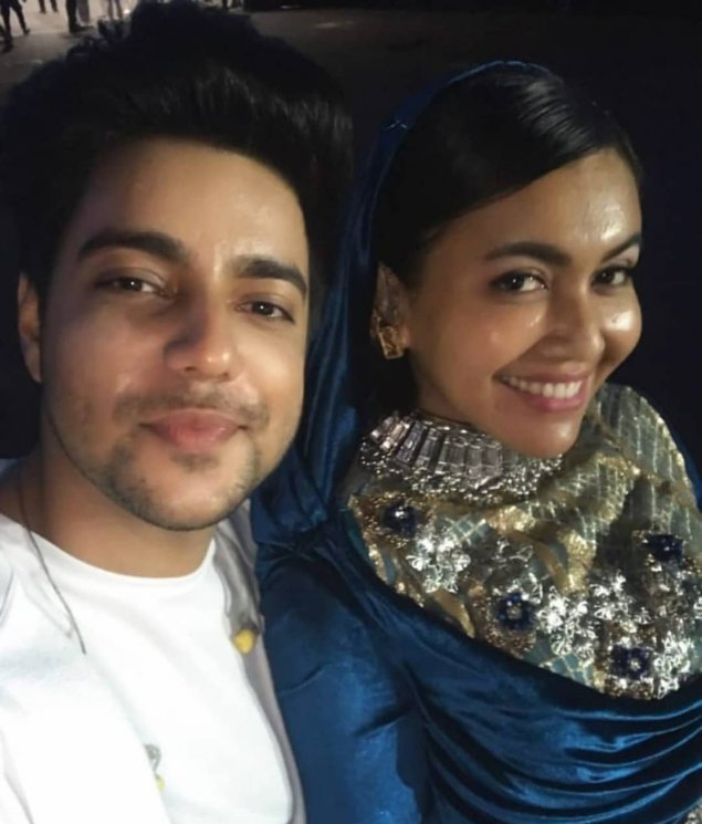 Denada dan Siddarth Slathia. (Instagram/@siddarthslathia)