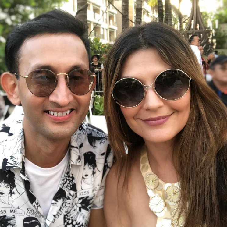 Tamara Bleszynski dan geng artisnya. (Instagram/@tamarableszynskiofficial)