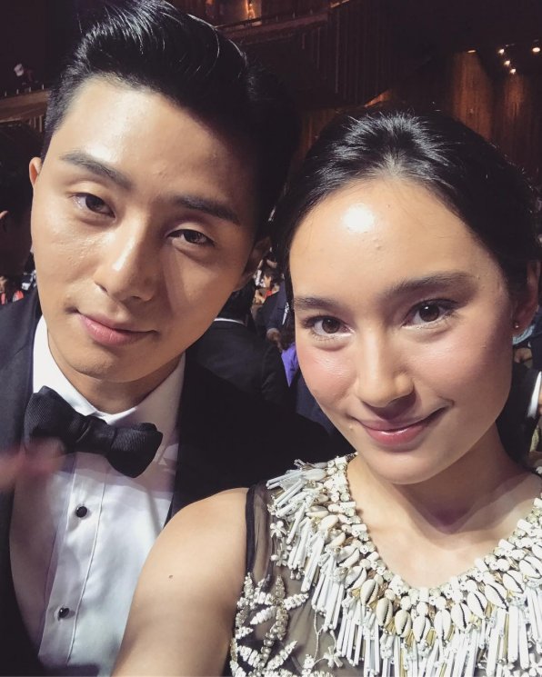 Tatjana Saphira dan Park Seo Joon (Instagram/@tatjanasaphira)