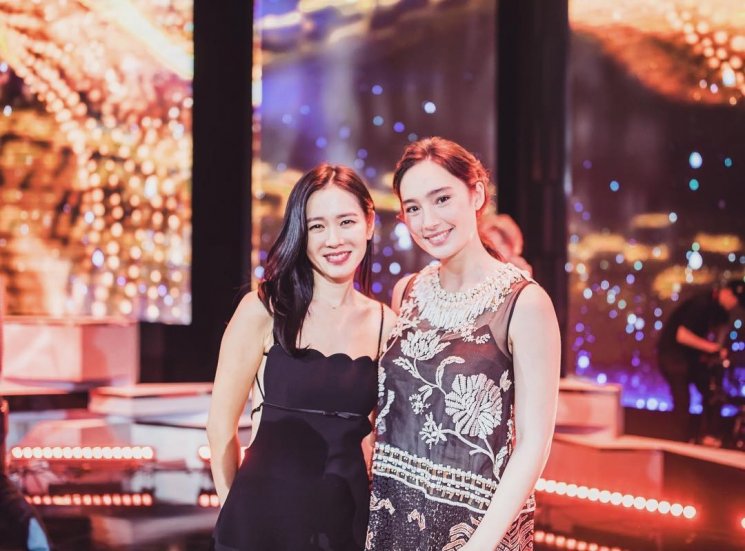 Tatjana Saphira dan Son Ye Jin (Instagram/@tatjanasaphira)