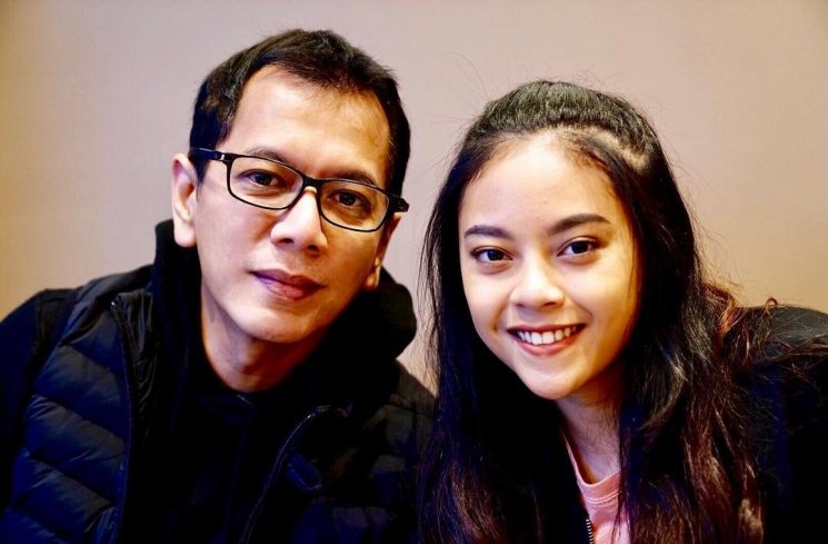 Wishnutama dan Sakina Tama. (Instagram/@wishnutama)