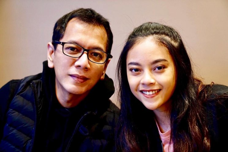 Wishnutama dan Sakina Tama. (Instagram/@wishnutama)