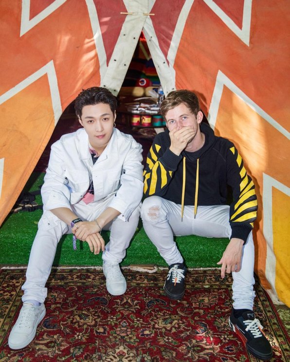 Lay EXO feat Alan Walker  (Instagram/@zyxzjs)