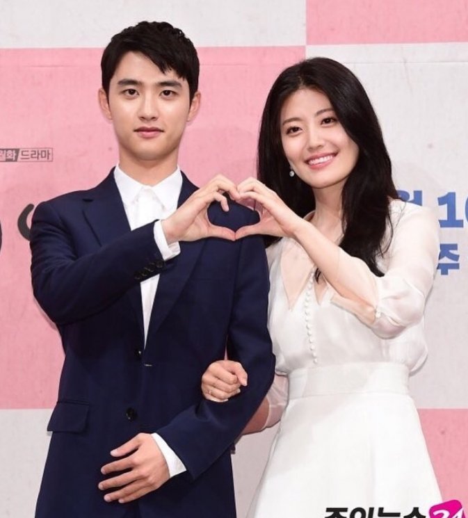 D.O. EXO dan Nam Ji Hyun (Instagram/@100daysmyprince.tvn)