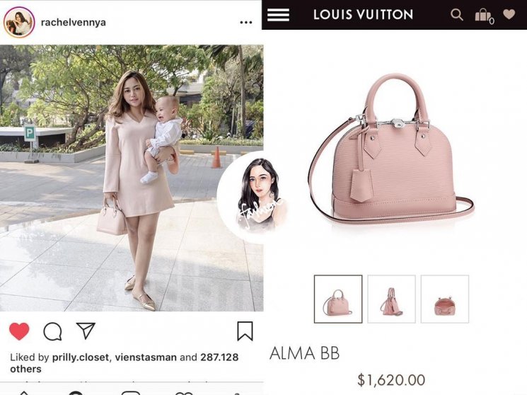 Fashion Rachel Vennya. (Instagram/@rachelvennya.fashion)