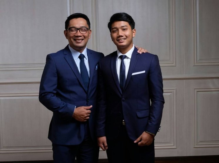 Emmeril Kahn Mumtadz dan Ridwan Kamil (Instagram/@emmerilkahn)