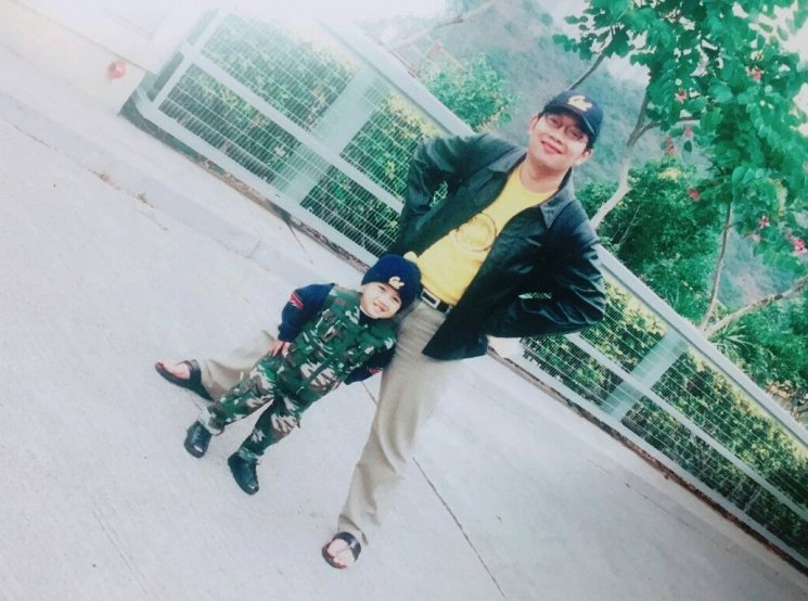 Emmeril Kahn Mumtadz dan Ridwan Kamil (Instagram/@emmerilkahn)
