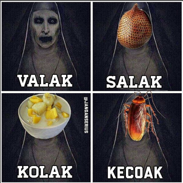 Meme Valak The Conjuring 2. (Instagram/@janganserius)
