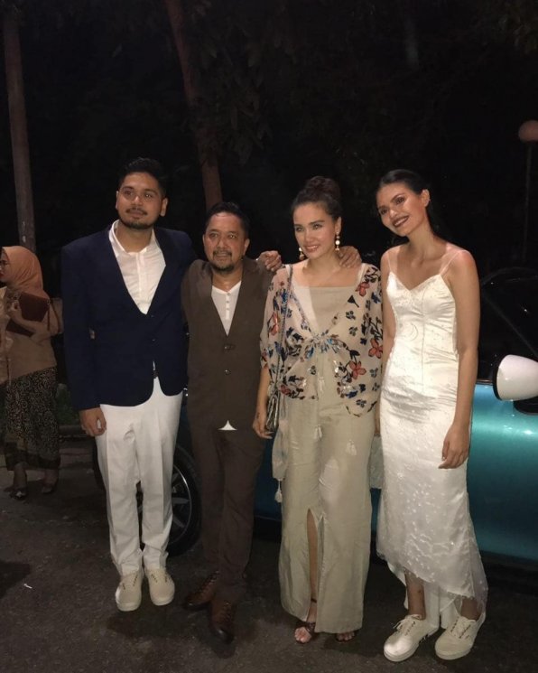 Petra Sihombing, Franky Sihombing, Feby Febiola dan Aquila Firrina (Instagram/@frankysihombingz)