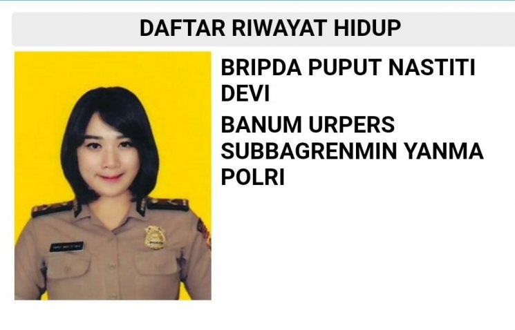 Bripda Puput Nastiti Devi. (Twitter)