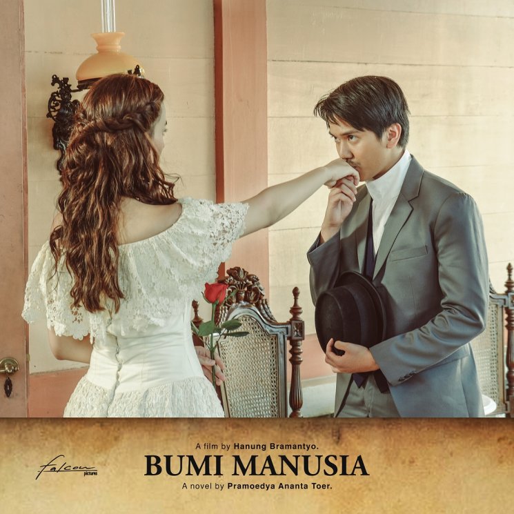 Mawar Eva De Jongh dan Iqbaal Ramadhan di Bumi Manusia (Instagram/@falconpictures_)