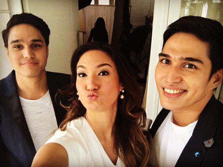 Mischa Chandrawinata, Nadine Chandrawinata dan Marcel Chandrawinata. (Instagram/@marcelchandra)