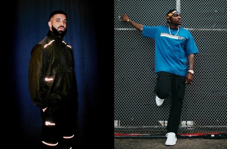 Drake da Pusha T. (Kolase Instagram)
