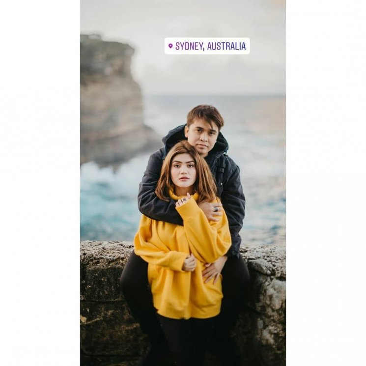 Billy Syahputra dan Hilda Vitria. (Instagram/@hilda_billy)