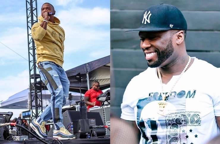 Ja Rule dan 50 Cent. (Kolase Instagram)