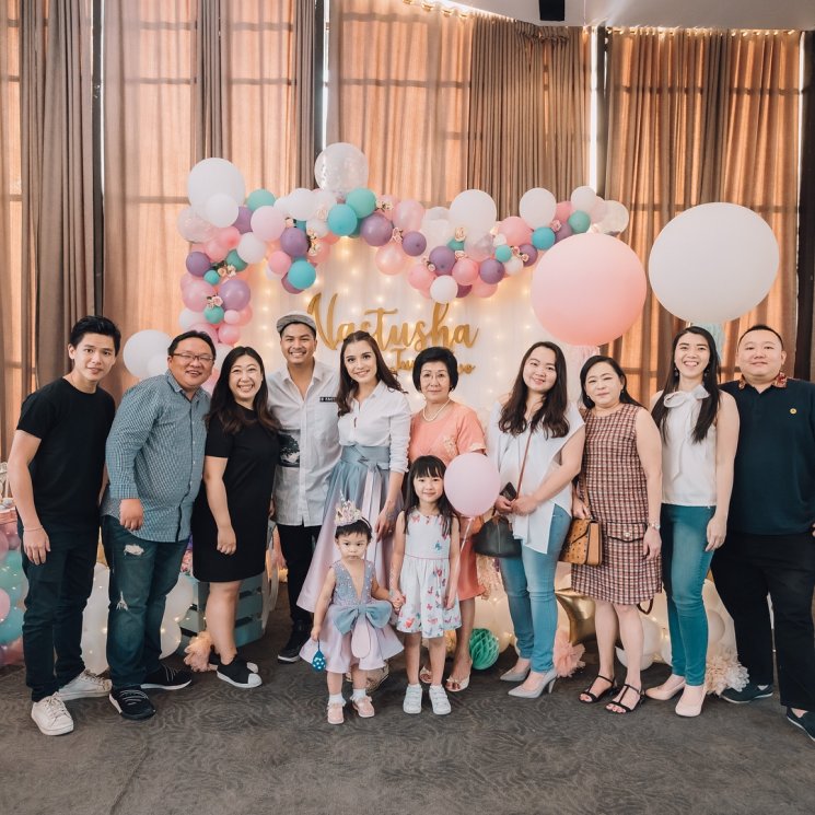 Perayaan ulang tahun Nastusha Olivia Alinskie. (Instagram/@chelseaolivia)