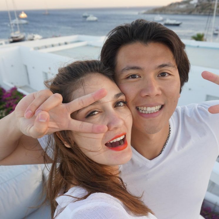 Luna Maya dan Reino Barack. (Instagram/@lunamaya)