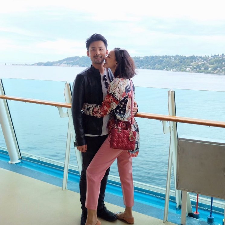 Bulan Madu Whulandary Herman dan Nik Ibrahim (Instagram/@whulandary)