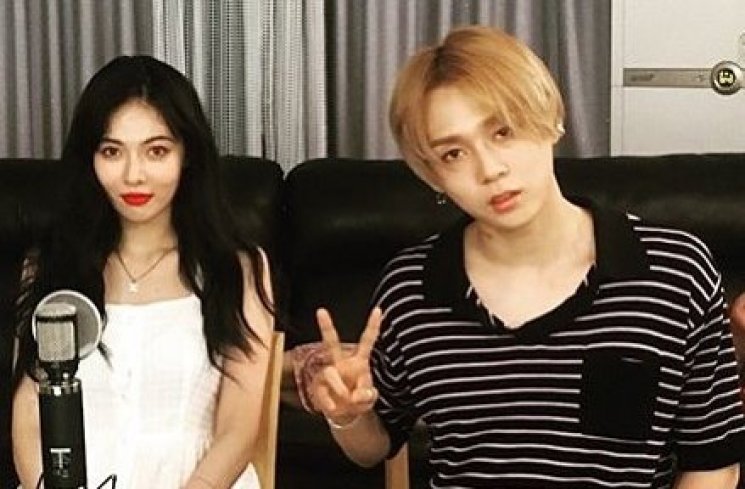 HyunA dan E'Dawn pentagon (Instagram/@svtpntgn)