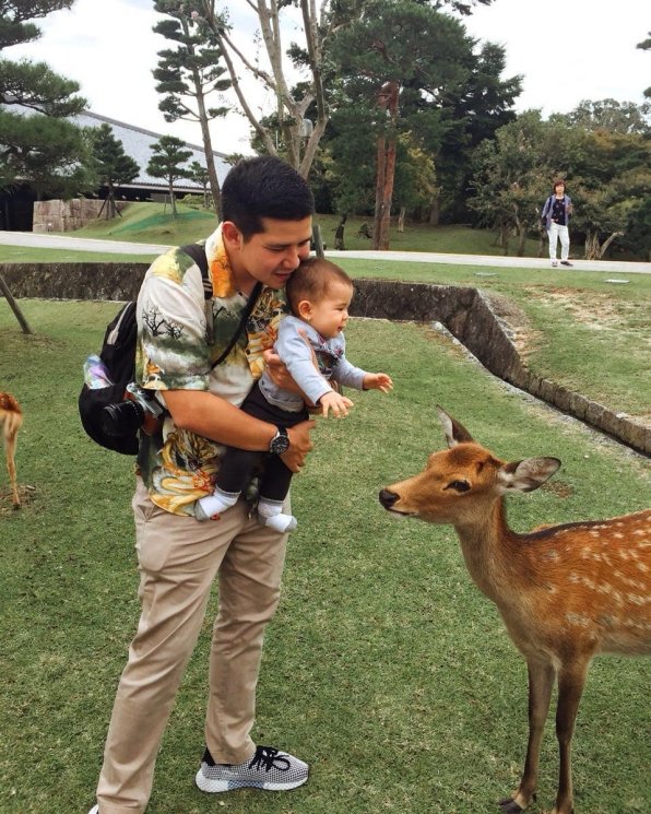 Haykal Kamil dan Tantri Namirah liburan ke Jepang (Instagram/@haykalkamil)