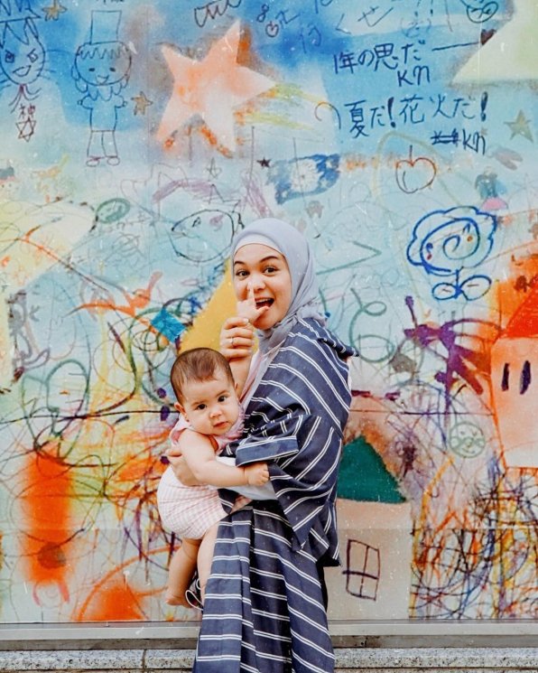 Haykal Kamil dan Tantri Namirah liburan ke Jepang (Instagram/@tantrinamirah)