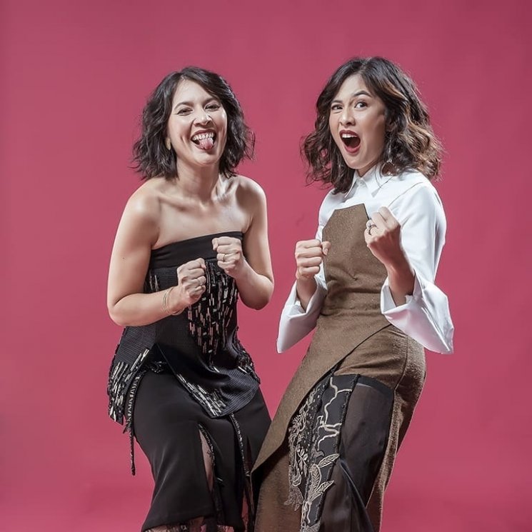 Hannah Al Rashid dan Dian Sastrowardoyo. (Instagram/@therealdisastr)