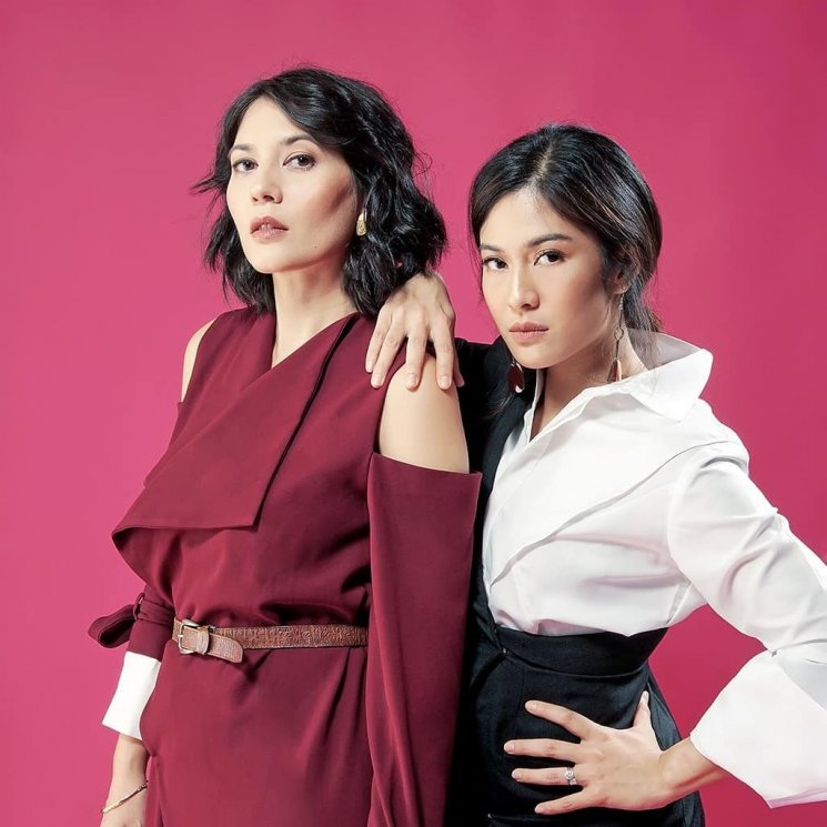 Hannah Al Rashid dan Dian Sastrowardoyo. (Instagram/@therealdisastr)